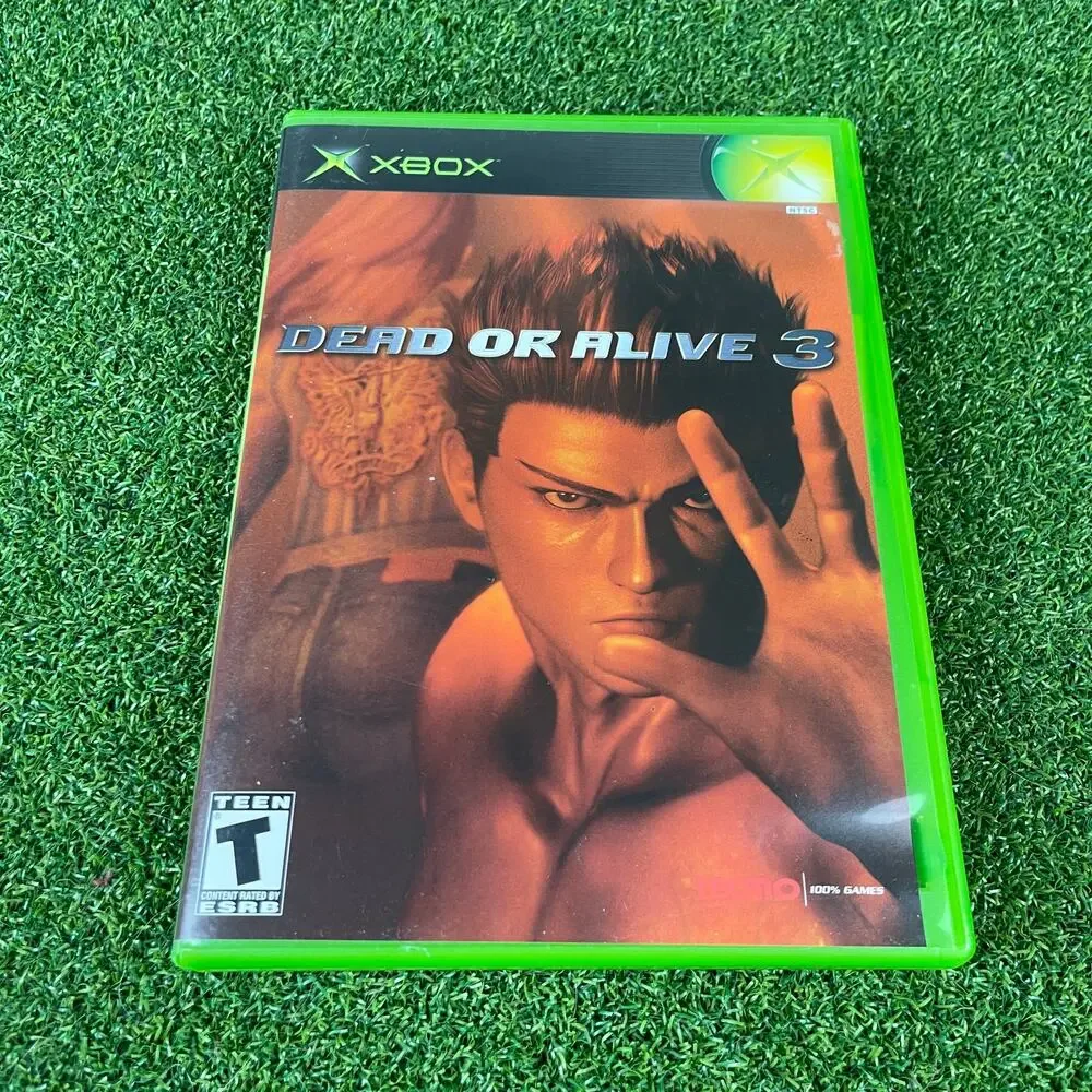 Dead or Alive 3 Microsoft Xbox 2001 Tested & Working